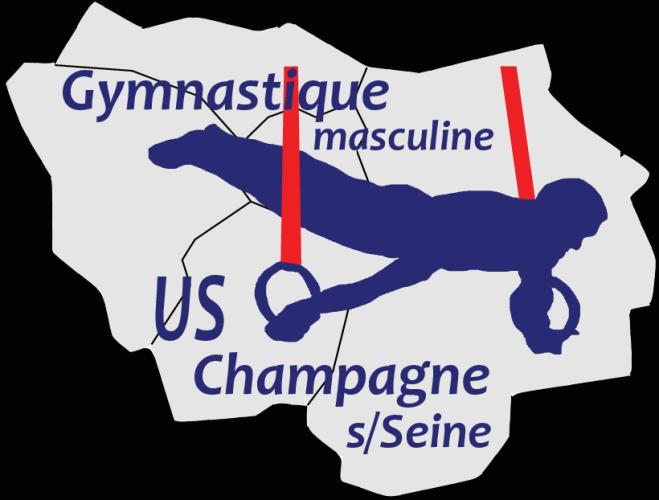 Logo Union Sportive Champagne-sur-Seine Gymnastique Masculine